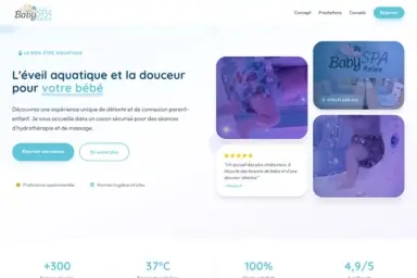 Baby Spa Relax Website